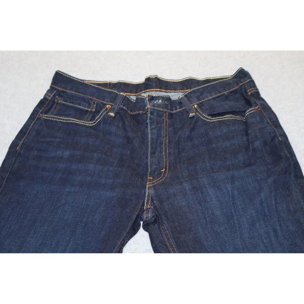 Levi's Strauss & Co. 541 Athletic Taper Men 34x31 Dark Wash Indigo Denim Jeans